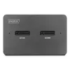 Docking stotelė Digitus DA-71546-1 M.2 NVMe SATA USB-C 10 Gbit/s