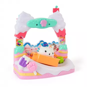 Veiksmo figūrėlė Gabby's Dollhouse Cakey Cat's Sweet Treat Balkonas Įvairiaspalvis