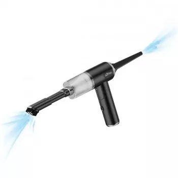 Mini pūstuvas MEDIA-TECH MT6538 2 IN 1 Jet Air Duster – belaidis nešiojamas valiklis, 2000 mAh, 65 W, 2500 l/min, 7000 Pa