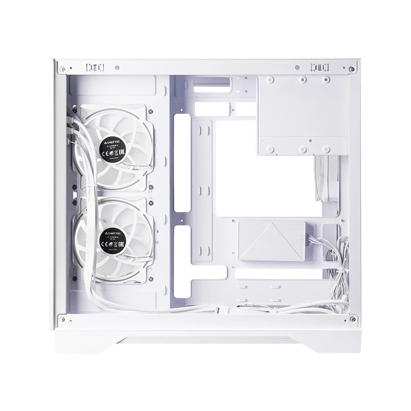Kompiuterio korpusas Chieftec GM-30W-TG-OP Cube White