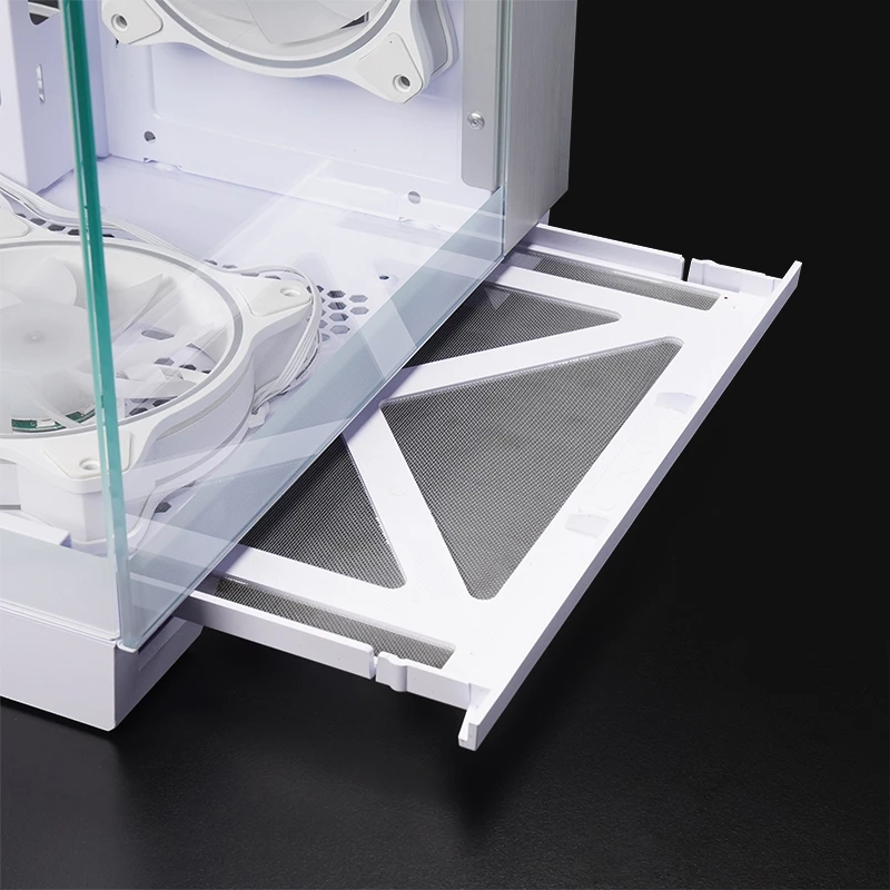 Kompiuterio korpusas Chieftec GM-30W-TG-OP Cube White