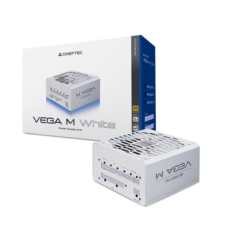 Maitinimo blokas Chieftec Vega PPG-850-CW 850 W 20+4 pin ATX ATX Baltas