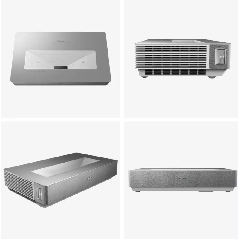 Hisense 120L5ND lazerinis projektorius itin trumpo atstumo 2700 ANSI liumenų DLP UHD 4K (3840x2160) juodas, sidabrinis 3D