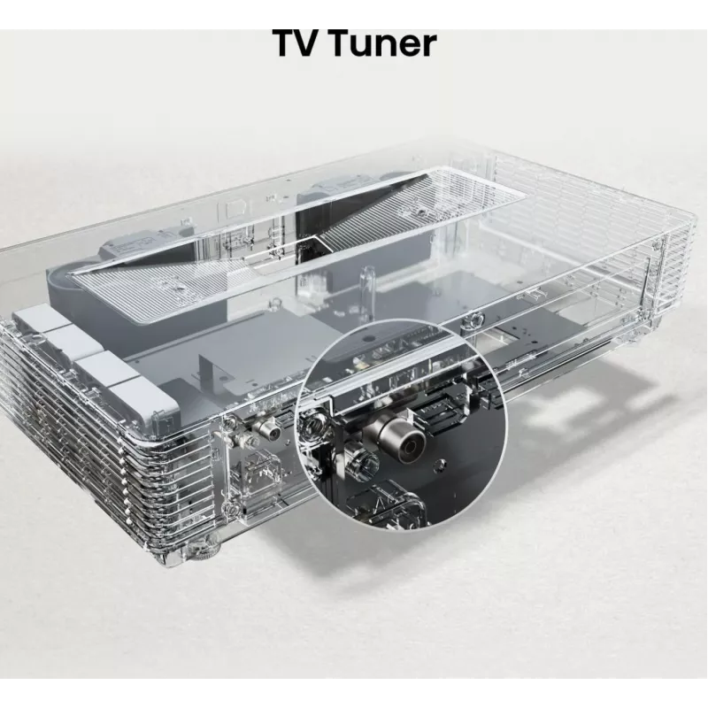 Hisense 120L5ND lazerinis projektorius itin trumpo atstumo 2700 ANSI liumenų DLP UHD 4K (3840x2160) juodas, sidabrinis 3D
