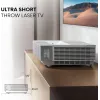 Hisense 120L5ND lazerinis projektorius itin trumpo atstumo 2700 ANSI liumenų DLP UHD 4K (3840x2160) juodas, sidabrinis 3D