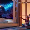 Hisense 120L5ND lazerinis projektorius itin trumpo atstumo 2700 ANSI liumenų DLP UHD 4K (3840x2160) juodas, sidabrinis 3D