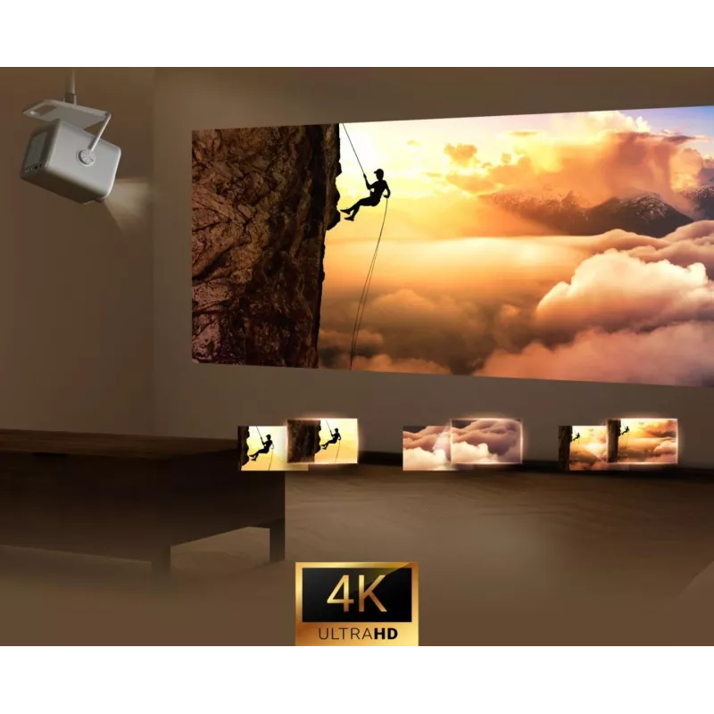 Projektorius Hisense M2 Pro UHD 4K (3840x2160) 3D Pilka