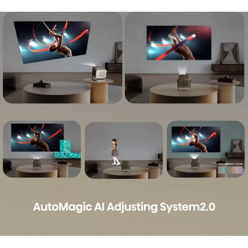 Projektorius Hisense M2 Pro UHD 4K (3840x2160) 3D Pilka