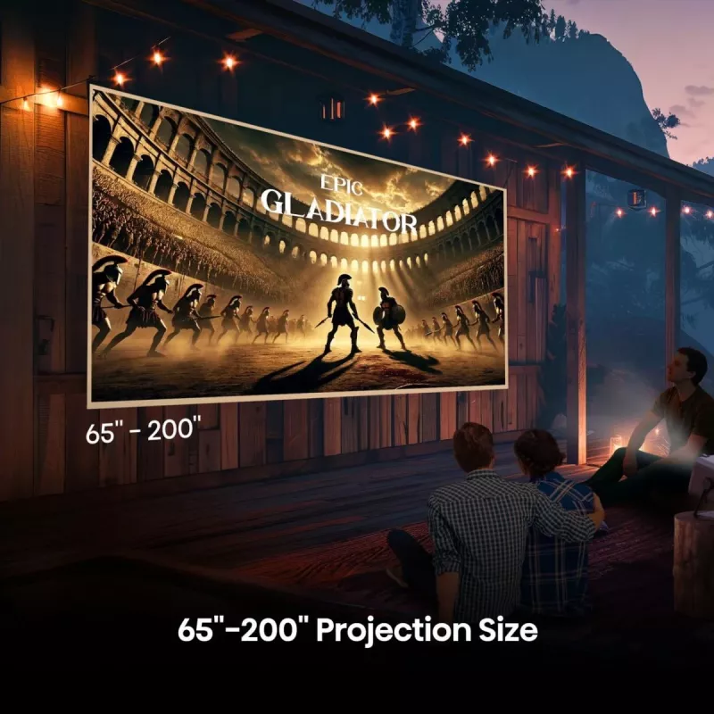Projektorius Hisense M2 Pro UHD 4K (3840x2160) 3D Pilka