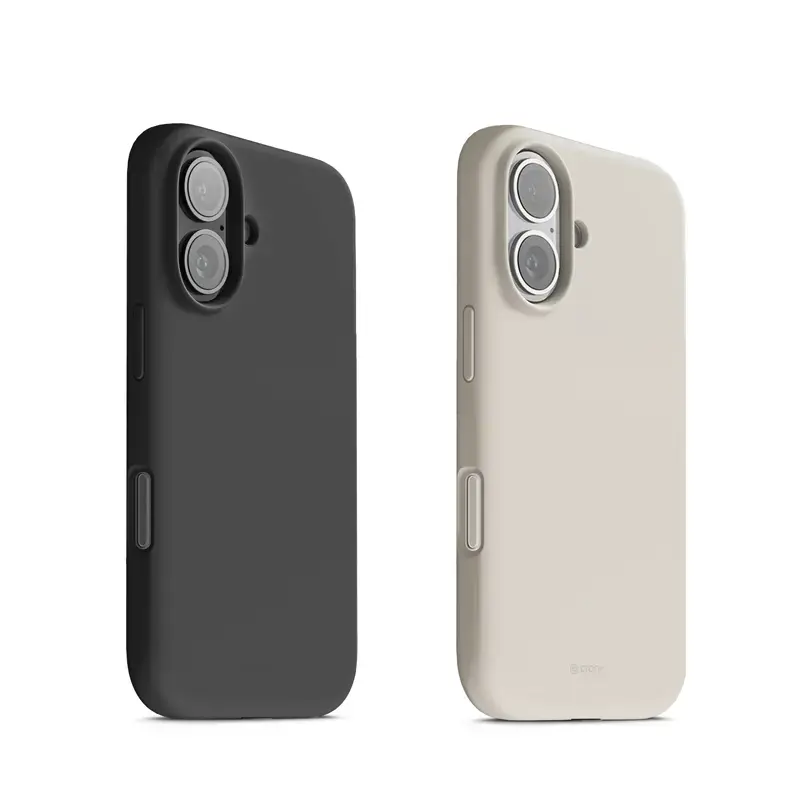 Crong Color Cover Magnetinis dėklas su MagSafe iPhone 17 Juodas