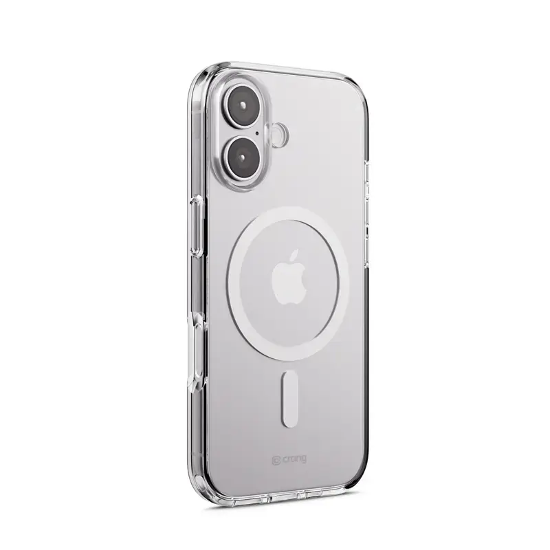 Crong Clear MAG Cover Case su MagSafe iPhone 17 permatomas CRGCLRMIP1763TRS