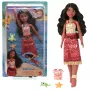 Disney Vaiana 2 lėlė „Swimming Tautai Vaiana“ su 2 aksesuarais ir spalvą keičiančiu liemenėliu
