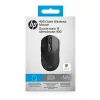 HP 400 Quiet Black belaidė pelė, ambidekstrinė, RF belaidis + Bluetooth, 6000 DPI, juoda