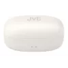 Ausinės JVC HA-NP1T belaidės TWS uždedamos ant ausies, pokalbiams/muzikai, USB Type-C, Bluetooth, sidabrinės, baltos