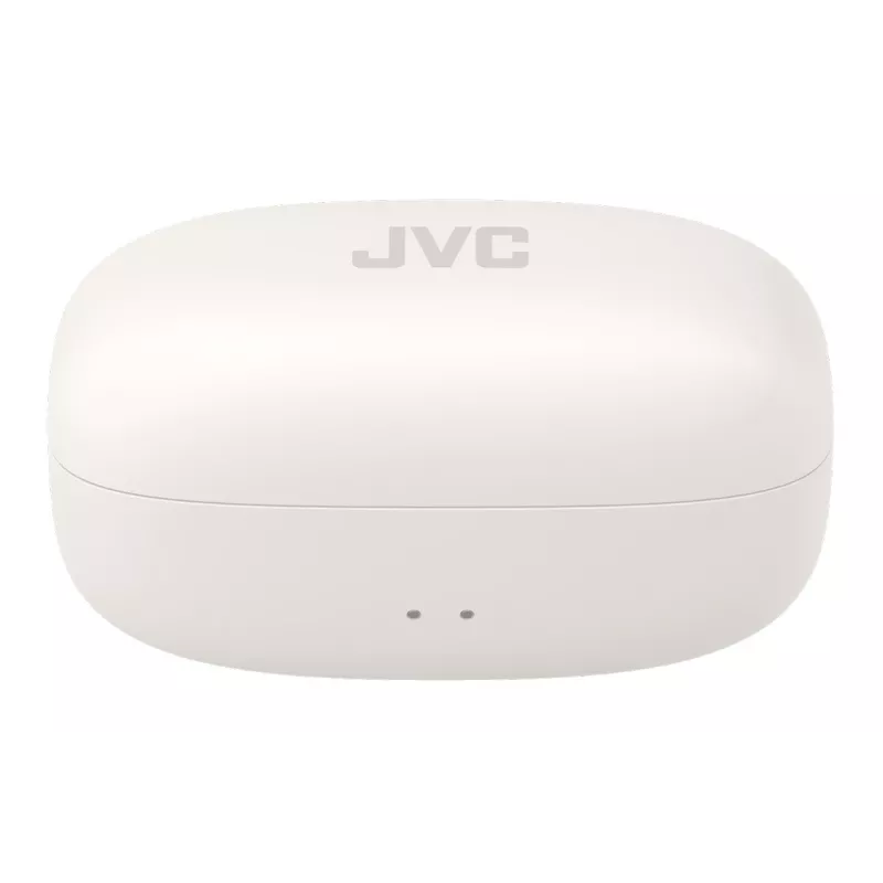Ausinės JVC HA-NP1T belaidės TWS uždedamos ant ausies, pokalbiams/muzikai, USB Type-C, Bluetooth, sidabrinės, baltos