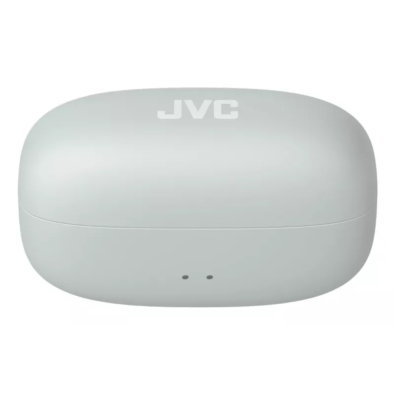 JVC HA-NP1T belaidės ausinės TWS užsegamos ant ausies, skambučiams/muzikai, USB Type-C, Bluetooth, pilka/sidabrinė