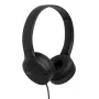 JVC HA-S33UC-BU laidinės ausinės ant ausų su USB-C, mikrofonu ir pulteliu, 1,2 m laidas, juodos spalvos