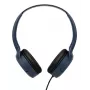 Ausinės JVC HA-S33UCAU laidinės binauralinės galvos lankas USB-C, 2 garsiakalbiai 2,97 cm, 20–20000 Hz, kabelis 1,2 m, mėlyna