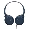 Ausinės JVC HA-S33UCAU laidinės binauralinės galvos lankas USB-C, 2 garsiakalbiai 2,97 cm, 20–20000 Hz, kabelis 1,2 m, mėlyna