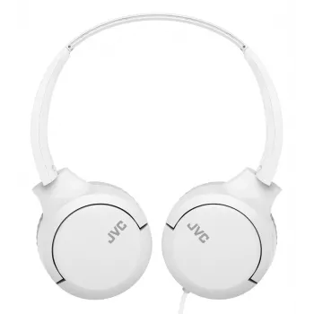 JVC HA-S33UC ausinės su mikrofonu, laidinės, USB-C, baltos