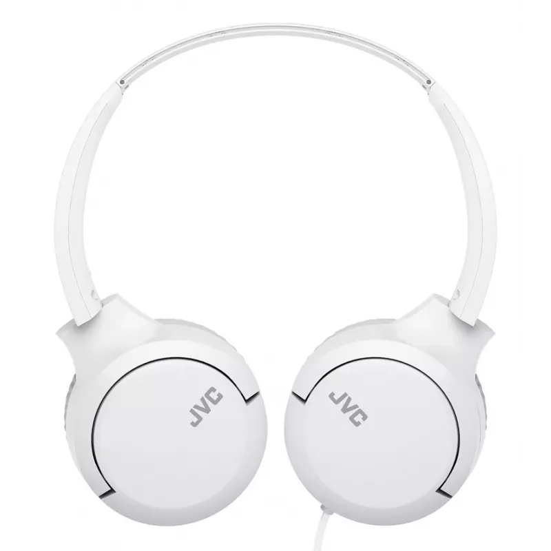JVC HA-S33UC ausinės su mikrofonu, laidinės, USB-C, baltos