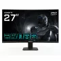 GIGABYTE GS27FC2 27 colių FHD lenktas žaidimų monitorius - 1920 x 1080, 240Hz, 1 ms, 350 cd/m², HDR Ready, HDMI 2.0, DisplayPort 1.4