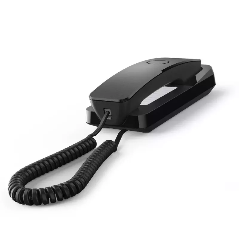 Analogo ragelis Gigaset DESK 200 laidinis telefonas juodas