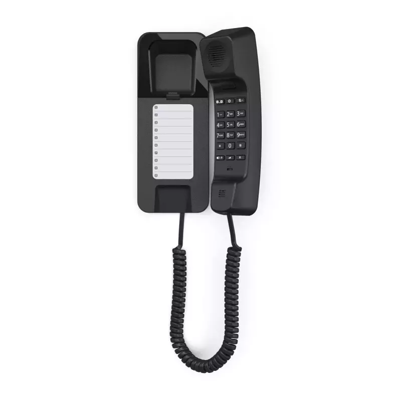 Analogo ragelis Gigaset DESK 200 laidinis telefonas juodas