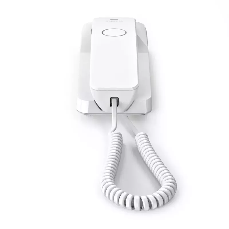 Analoginis telefonas Gigaset Desk 200 su laidiniu rageliu baltas
