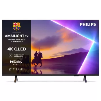 Philips 50PUS8510 127 cm (50 colių) 4K Ultra HD Smart TV QLED juodas