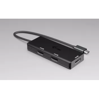 i-tec USB-C Triple 4K HDMI vaizdo adapteris, Power Delivery 100W