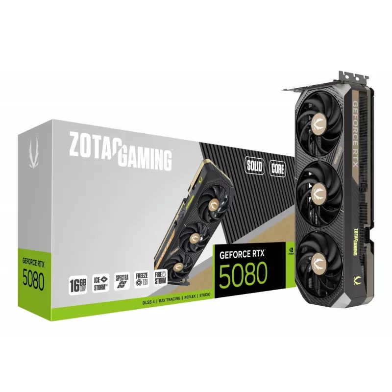 ZOTAC GeForce RTX 5080 AMP Extreme INFINITY vaizdo plokštė – 16 GB GDDR7