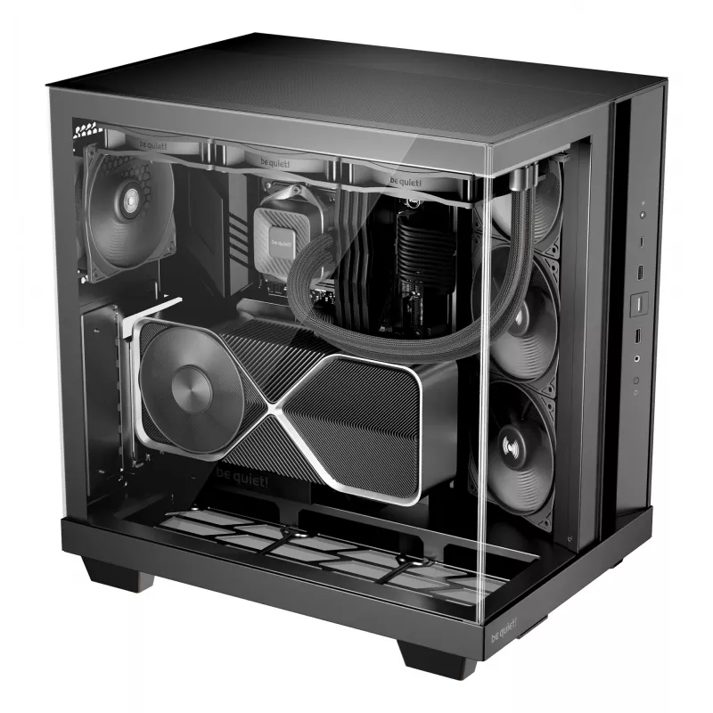 PC korpusas be quiet! Light Base 500 Midi Tower juodas