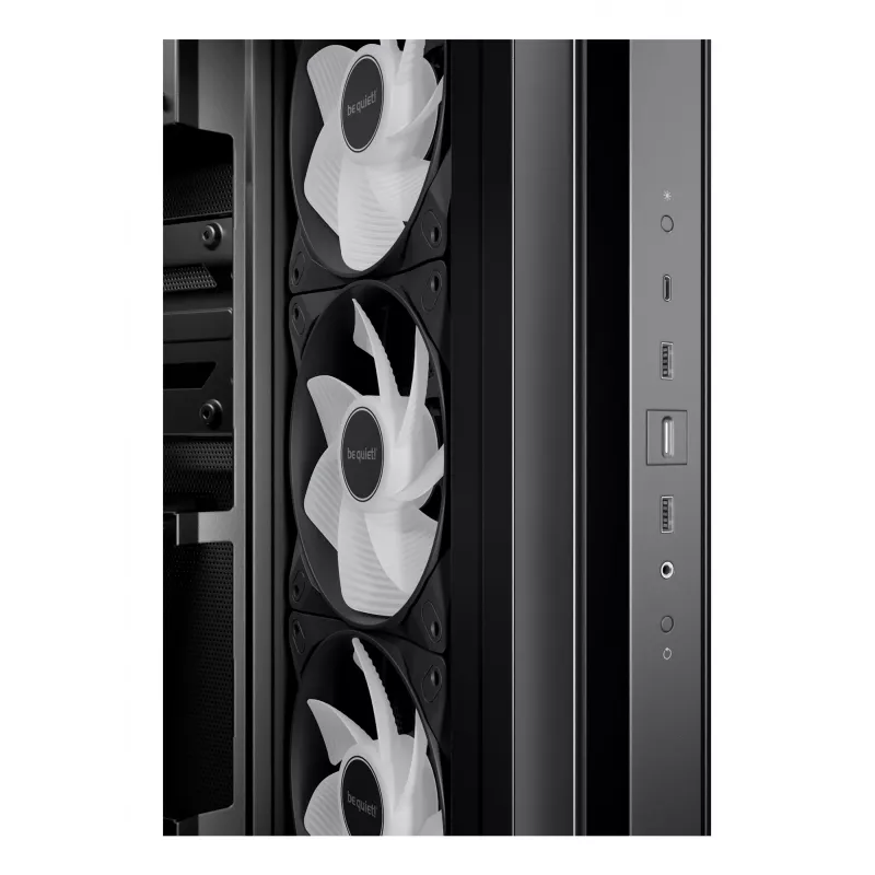 PC korpusas be quiet! Light Base 500 LX Black Midi Tower ATX 3x 120mm ventiliatoriai