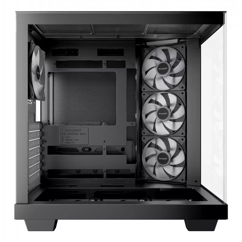 PC korpusas be quiet! Light Base 500 LX Black Midi Tower ATX 3x 120mm ventiliatoriai