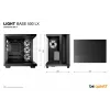 PC korpusas be quiet! Light Base 500 LX Black Midi Tower ATX 3x 120mm ventiliatoriai