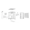 Korpusas be quiet Light Base 500 LX White Midi Tower ATX/PS2 PSU palaikymas 3x120 mm priekyje 1x120 mm gale palaiko 2.5/3.5 colio diskus 305×436×432 mm