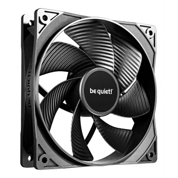 be quiet! Pure Wings 3 120mm PWM Reverse Triple-Pack – 3 vnt. juodo kompiuterio korpuso ventiliatoriaus rinkinys