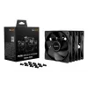 be quiet! Pure Wings 3 120mm PWM Reverse Triple-Pack – 3 vnt. juodo kompiuterio korpuso ventiliatoriaus rinkinys