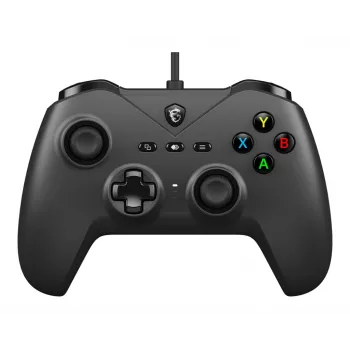MSI FORCE GC200 žaidimų pultas juodas USB valdiklis analoginis / skaitmeninis Android, PC