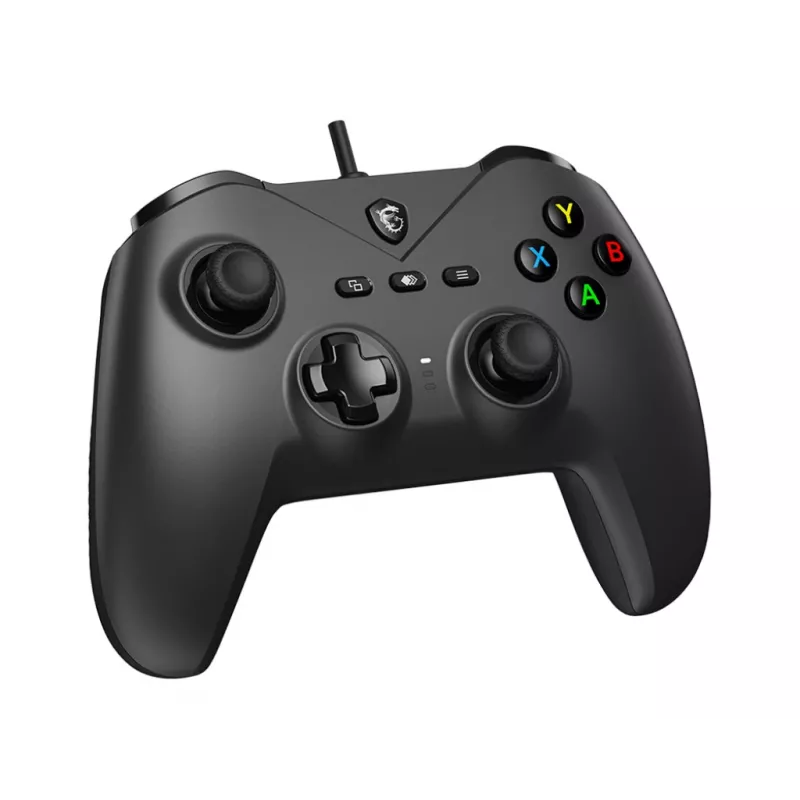 MSI FORCE GC200 žaidimų pultas juodas USB valdiklis analoginis / skaitmeninis Android, PC