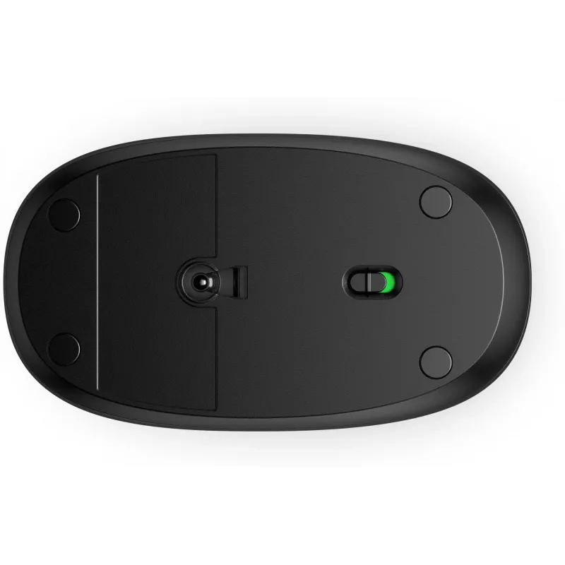 HP 240 Black Bluetooth pelė, ambidekstrinė, optinė, Bluetooth, 1600 DPI, juoda