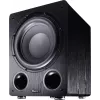 Aktyvus žemųjų dažnių garsiakalbis Magnat Alpha RS12 — 12 colių garsiakalbis, 120 W RMS, 20–200 Hz, D klasė, juodas