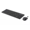 HP 330 belaidė klaviatūra ir pelė, pilno dydžio (100 %), RF belaidė, QWERTY, juoda, su pele