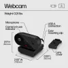 HP 320 FHD Webcam – internetinė kamera, 1920 x 1080 pikselių, Full HD, 30 kadrų/s, USB, juoda