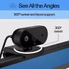 HP 320 FHD Webcam – internetinė kamera, 1920 x 1080 pikselių, Full HD, 30 kadrų/s, USB, juoda