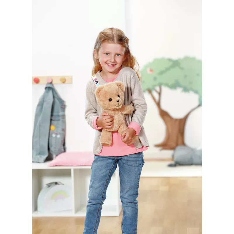 Meškiuko formos kuprinė-krepšys ZAPF BABY born Teddy Bag vaikams nuo 3 iki 12 metų