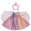 Suknelė lėlei ZAPF BABY born Rainbow Nightdress 43 cm, tekstilė, įvairiaspalvė