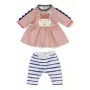 Suknelė lėlei ZAPF BABY born Dress Jungle 36 cm, įvairiaspalvė, sulankstoma, nuo 1 metų