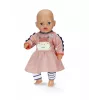 Suknelė lėlei ZAPF BABY born Dress Jungle 36 cm, įvairiaspalvė, sulankstoma, nuo 1 metų
